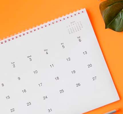 Estúdio Sync - Calendário